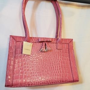 Liz Claiborne pink 9" purse handbag NWT (c2)